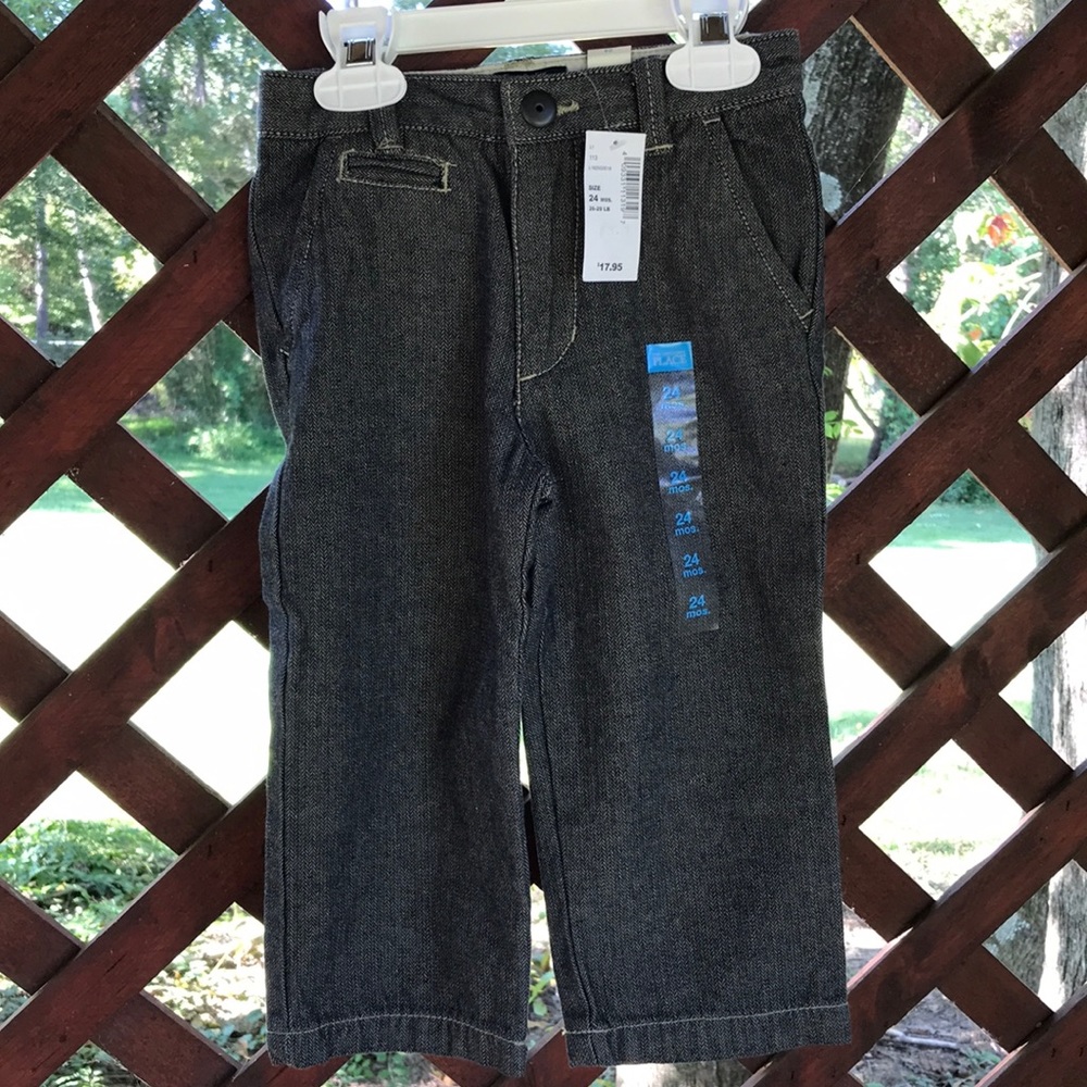 Cute dress pants for boys 24M NWT